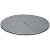 Pole Dance Mat, 2"T x 5'W Folding Pole Dance Mat for Home, Lightweight and Foldable, Grey