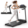 Treadmills for Home Treadmill with Incline Walking Pad Treadmill Running Machine 2.5HP Quiet Brushless, 265 Lbs Capacity, App