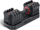 Adjustable Dumbbell Set, 22.5lb 5-in-1 Quick Adjust Dumbbell, Free Weights with Storage Tray for Home Gym, Full Body Workout Equipment for Men & Women
