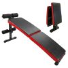 Multi-Position Adjustable Utility Bench for Home Gym Weightlifting and Strength Training, Sit-up Chair Collapsible Design