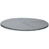 Pole Dance Mat, 2"T x 5'W Folding Pole Dance Mat for Home, Lightweight and Foldable, Grey
