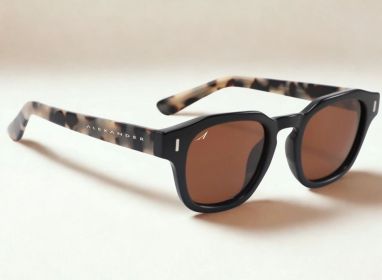 Alexander Mayfair Polarized Sunglasses (Color: Brown Tortoiseshell)