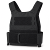 Tactical Training Vest Carrier, Adjustable Lightweight Workout Vest with Hook-and-Loop Panels and Modular Slots for Rucking