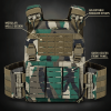 Tactical Training Vest with MOLLE, Adjustable Fitness Plate Carrier