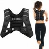 Training Weight Vest Workout Equipment with Adjustable Buckles and Mesh Bag
