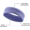 JupiterGear Cardio Sport and Fitness Sweat-Wicking Headband
