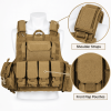 Utility Training Vest with Front Pouches, Side Storage and Patch Panel